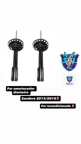 Par de Amortecedor Sandero/Logan