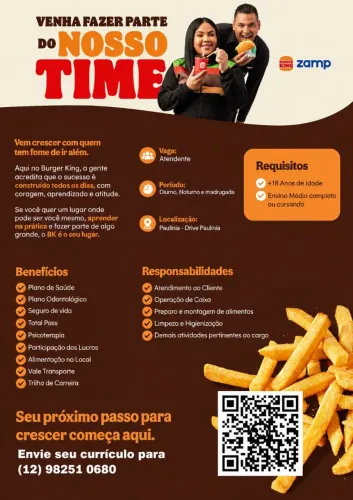 VAGA DE EMPREGO