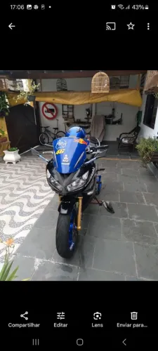 Kawazaki ninja 650r 2012 impecável 