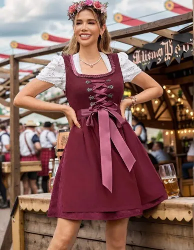 Traje Frida Oktoberfest tamanho GG