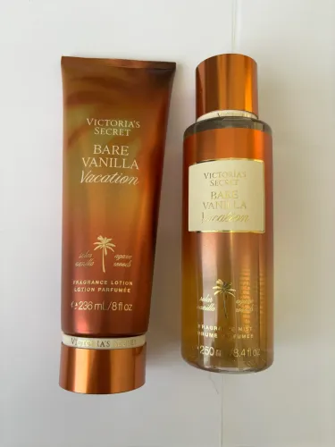 Kit creme + body splash Victoria's Secret BARE VANILLA