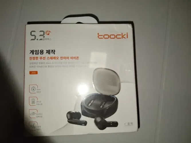 Fone de Ouvido TOOCKI JG01 Lacrado preto