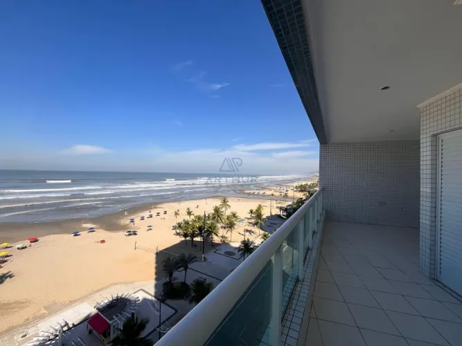 Apartamento 3 dormitórios - Vista Mar - Lazer Completo