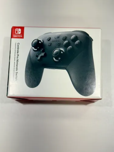 Controle Pro Nintendo Switch Original na Caixa