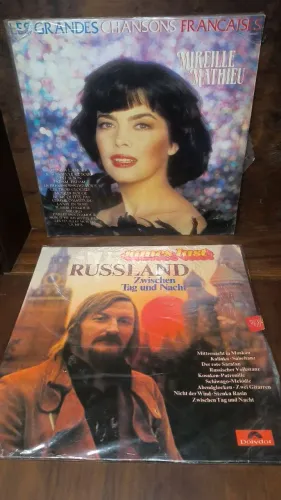 4 LPs Disco Vinil Originais Em Estado de Novo (Temas de Novelas, Boleros, James Last)