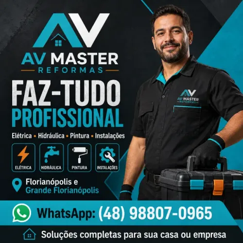 Faz-Tudo | Pintura, Elétrica, Hidráulica e Instalações