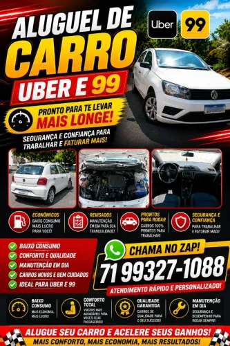 Aluguel Mobi e Gol