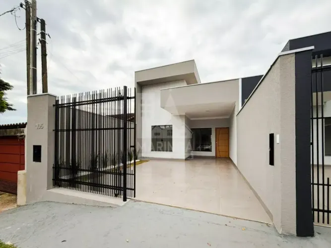MINHA CASA MINHA VIDA - Casa nova 3 quartos (1 suíte) no Conjunto Requião em Maringá PR