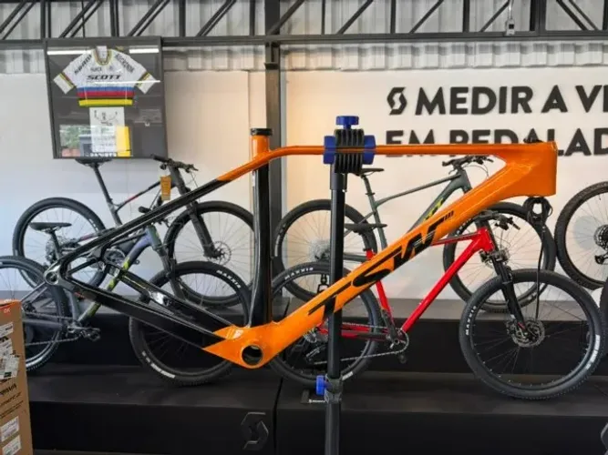 Quadro + Freios Sram Level Silver TSW Evo Quest Team - Tam L-19" - Novo com NF
