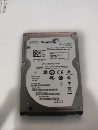 HD 250GB SEAGATE (USADO FUNCIONANDO)