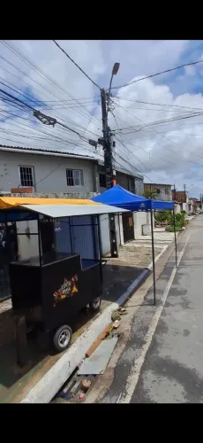 Carrinho de espetinho 