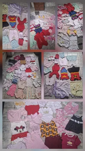 Lote rooas recém nascido menino.