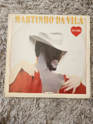 Disco Vinil LP Martinho da Vila - Malandro