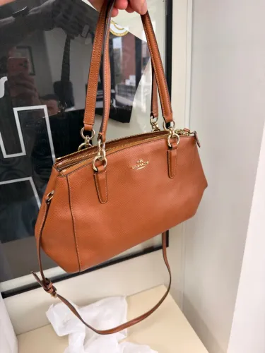 Bolsa Coach Caramelo - Coach Christie Carryall
