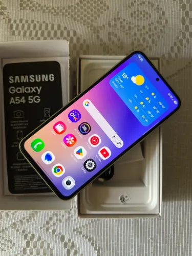 Galaxy A54 5g dando erro na câmera.