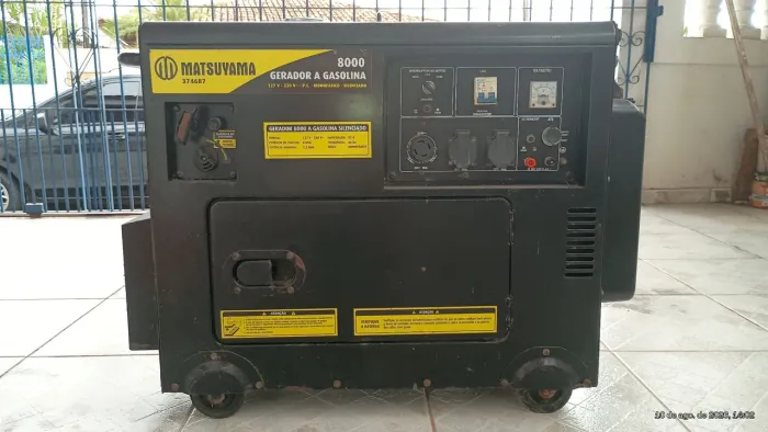 Vendo gerador de 8 kva