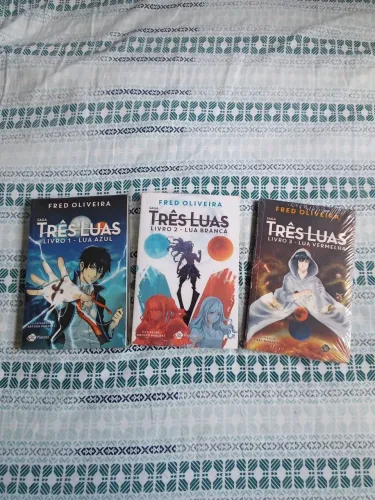 Coleção Completa Livro Três Luas (Novel) - Fred Oliveira