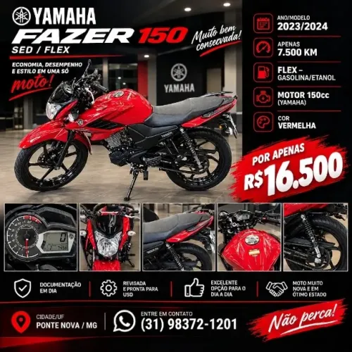 Yamaha Fazer 150 SED/FLEX - 2023