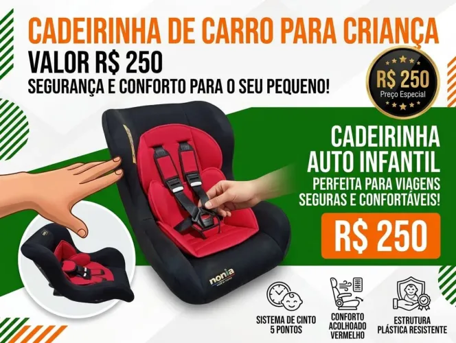 Vendo cadeirinha infantil