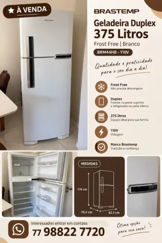 Geladeira Duplex Frost free