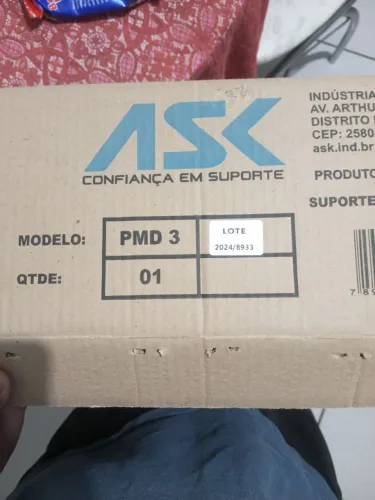Suporte ASK para teclado