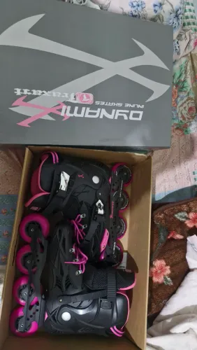 Patins Inline Dynamix Traxart Novo Tamanho 39