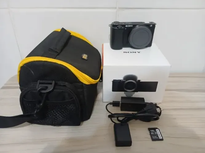 Camera sony ZVe10 + acessórios