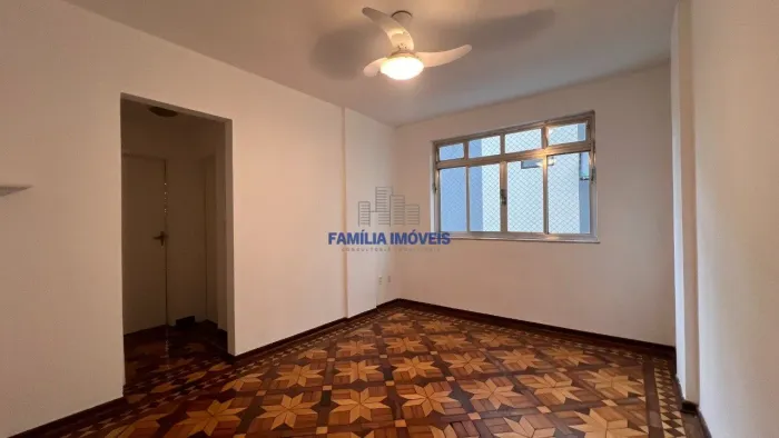 Apartamento para alugar 1 quarto vaga demarcada Embaré Santos SP