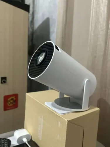 Mini Projetor HY300 Android WiFi Bluetooth Full HD 4K