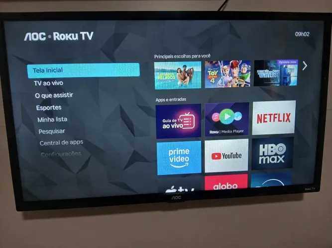 TV Smart Led AOC 32 polegadas