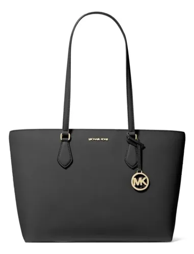 Bolsa Michael Kors Jet Set Large Tote Sheila Preta