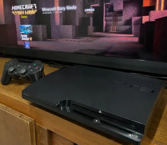Playstation 3 - PS3 - Slim com 11 000 jogos