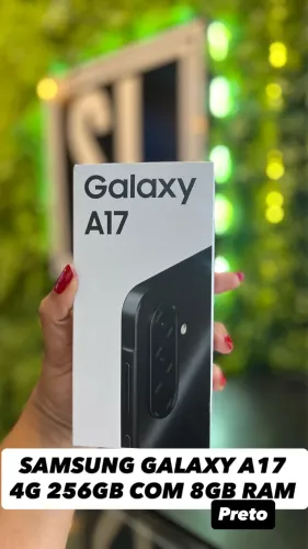 Samsung Galaxy a17 4G 256GB COM 8GB RAM PRETO 