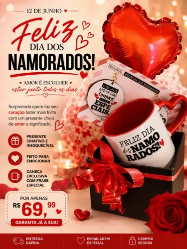 Presente dia dos namorados 