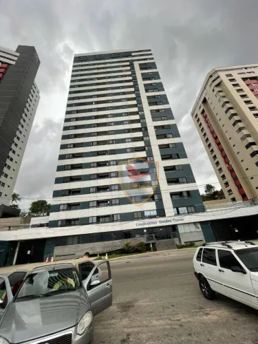 Flat com 1 dormitório para alugar, 35m² por R$ 3,000,00/mês - Areia Preta - Natal/RN