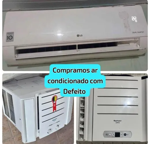 Ar condicionado com defeito