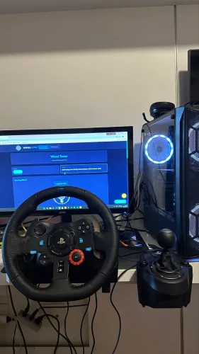 Logitech G29 + CÂMBIO com caixa