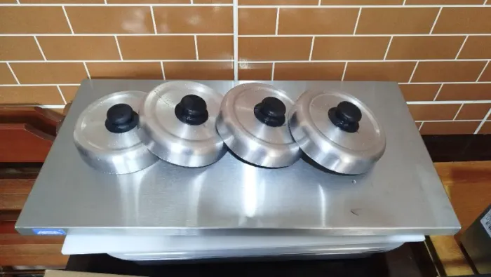 4 Abafadores para hamburguer