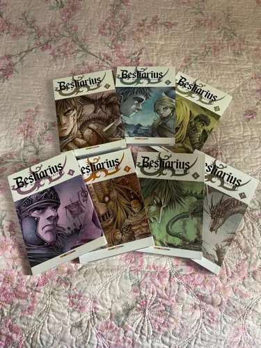Mangá Bestiarius - Coleção completa - Volumes 1 ao 7