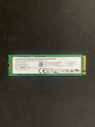 SSD NVME 512gb