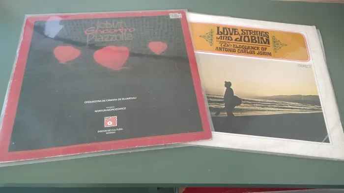 2 Discos de Vinil (LP) - Tom Jobim