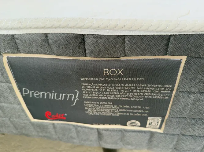 Base cama Box casal
