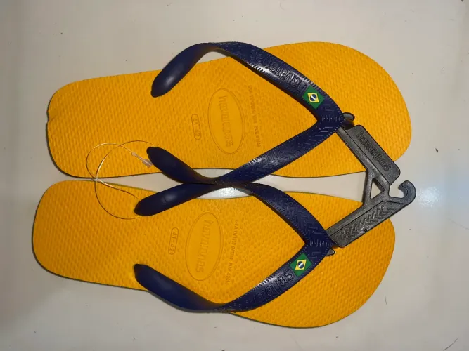 Havaianas Brasil amarela, original 