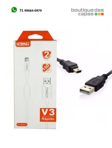Cabo De Dados V3 2.0 Lelong Le 4019 1.5m para ps3 hd externo