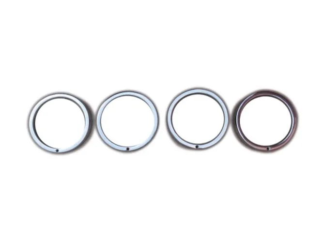 Aro Moldura Farol F-100 F-350 F-600 65 à 58 Cromado Novo Jogo 
