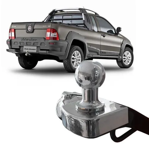 Engate Reboque Fiat Strada Até 2019 Rabicho Fixo
