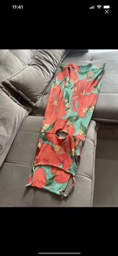 Vestido Midi Farm P/M Malha e estica