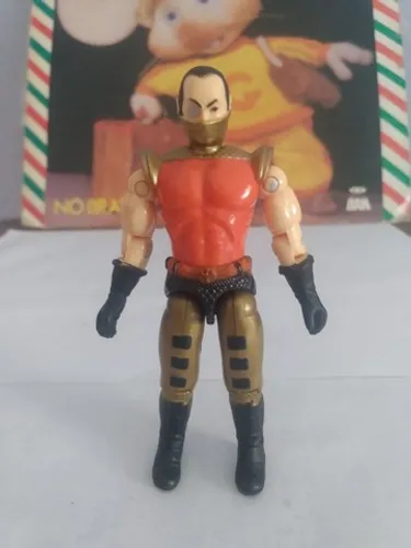 Brinquedo Antigo Boneco Comandos em Ação