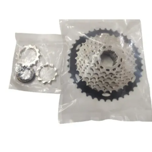 Catraca sistema K7 de 8 velocidades 11/40 dentes em aço carbono cromado importado novo