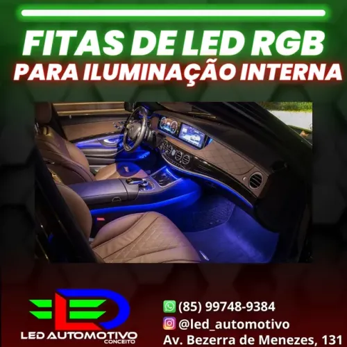 Fitas de Led RGB Interna
